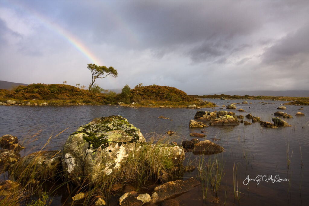 Rannoch Moor Rule of Thirds